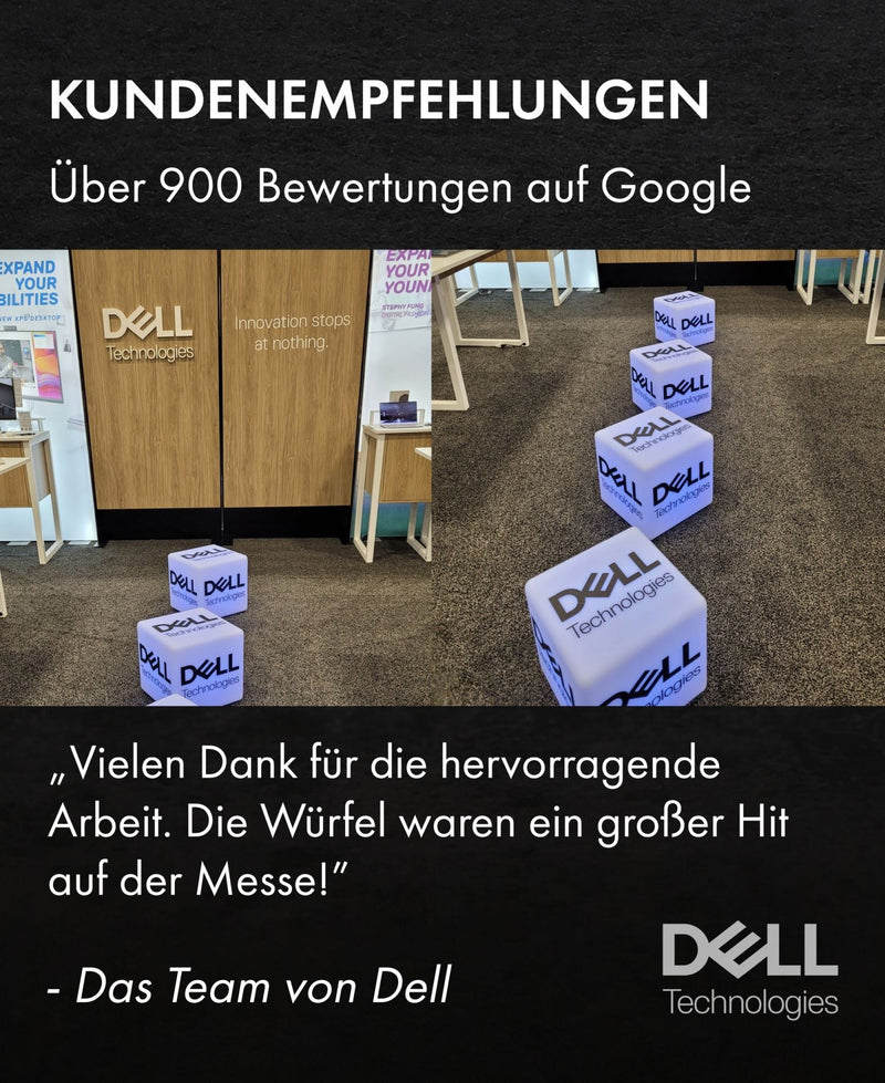 Kundenspezifische Designwerbe-Lampe mit Logo, maßgeschneidertes Display-Lichtkastenschild als Firmenschild beleuchtet  für Firmenessen, Konferenz