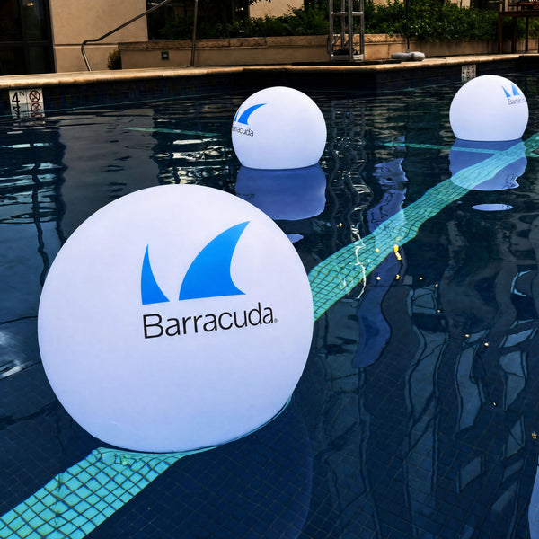 Große personalisierte LED Schwimm-Leuchte für Outdoor-Veranstaltungen Teiche Hochzeiten Leuchtkasten