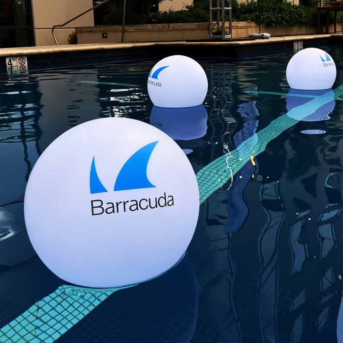 Große personalisierte LED Schwimm-Leuchte für Outdoor-Veranstaltungen Teiche Hochzeiten Leuchtkasten