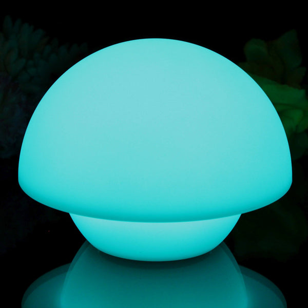 Nachttischlampe Tischleuchte LED Aufladbar, 15cm Nachtlampe Modern RGB