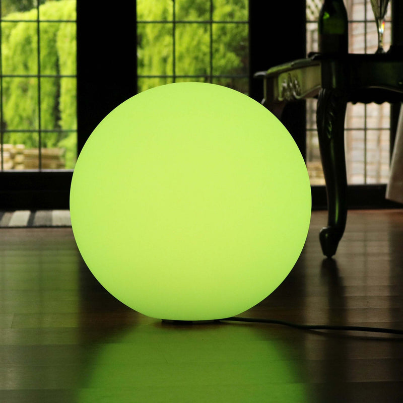 PK LED Kugel, Stehlampe Modern RGB 50cm Dimmbar Deutschland – Wohnzimmer Bodenlampe Green