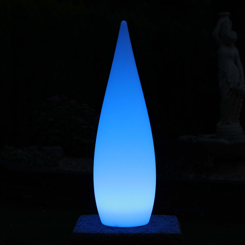 LED Stehlampe Deko Modern Akku, Höhe 80cm, Bodenlampe Garten Außen