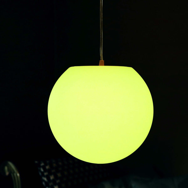Pendellampe Deckenlampe LED Rund 20cm mit Farbwechsel, Fernbedienung