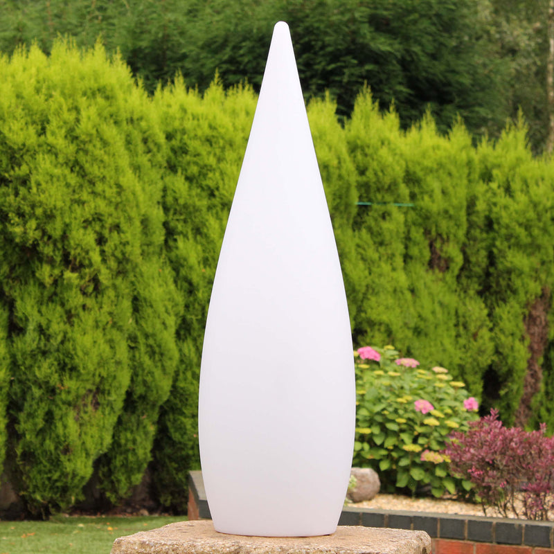 LED Stehlampe Deko Modern Akku, Höhe 80cm, Bodenlampe Garten Außen