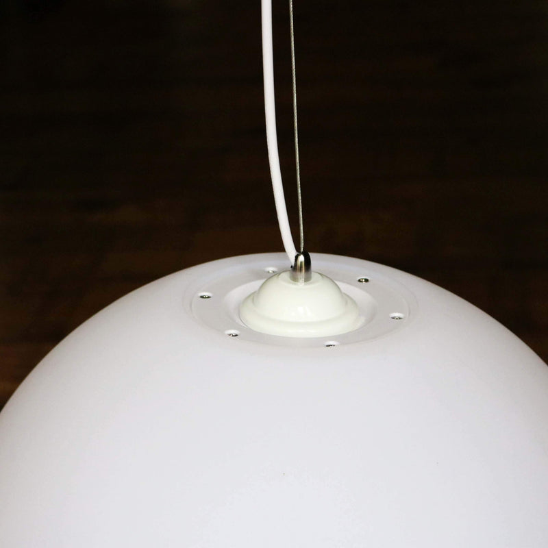 60cm LED Hängende Kugellampe Groß, Pendelleuchte E27 in Kugel Form, Warmweiß