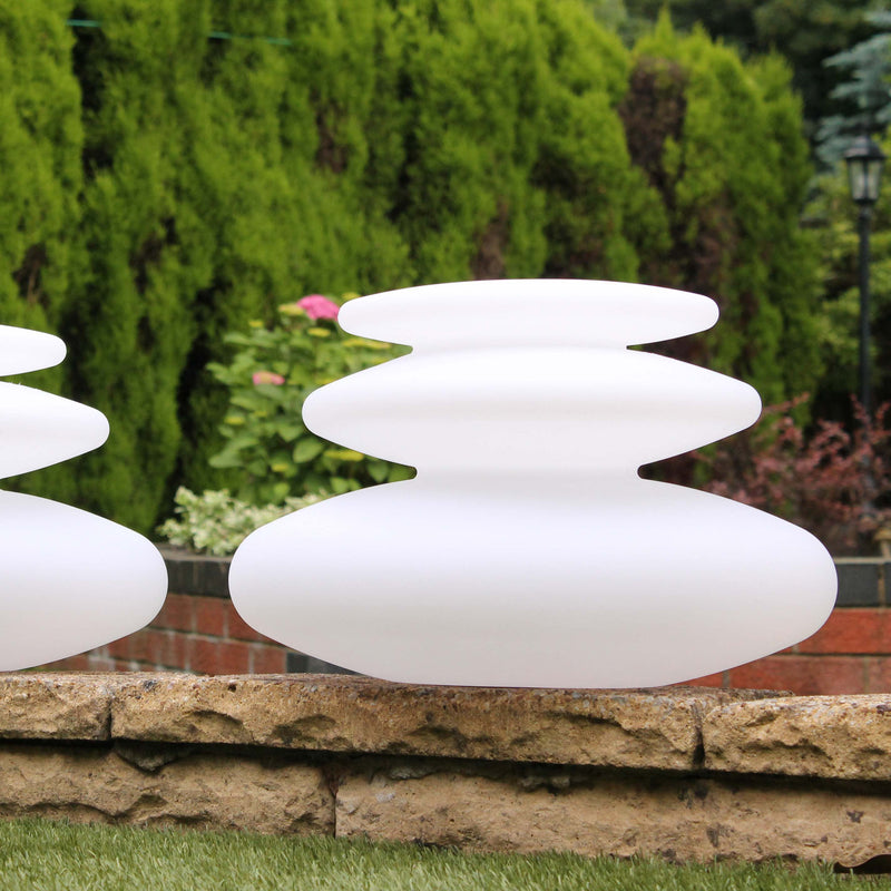 hoch LED Dekoleuchte Tischleuchte Design Green Auße Garten, mit Deutschland Akku für – Outdoor, PK