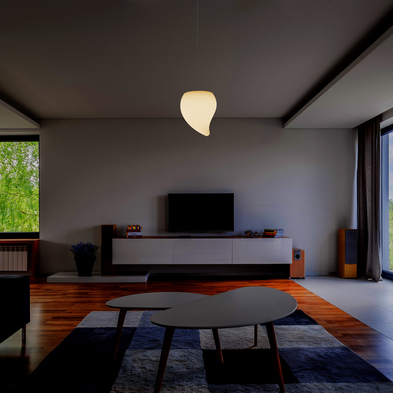 Dekorative E27 LED Hängelampe Pendelleuchte, Träne Tropfen Beleuchtung, Licht warmweiß