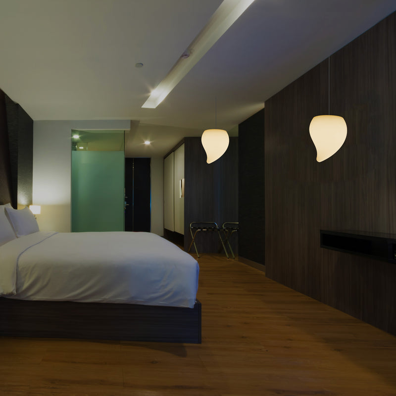 Dekorative E27 LED Hängelampe Pendelleuchte, Träne Tropfen Beleuchtung, Licht warmweiß