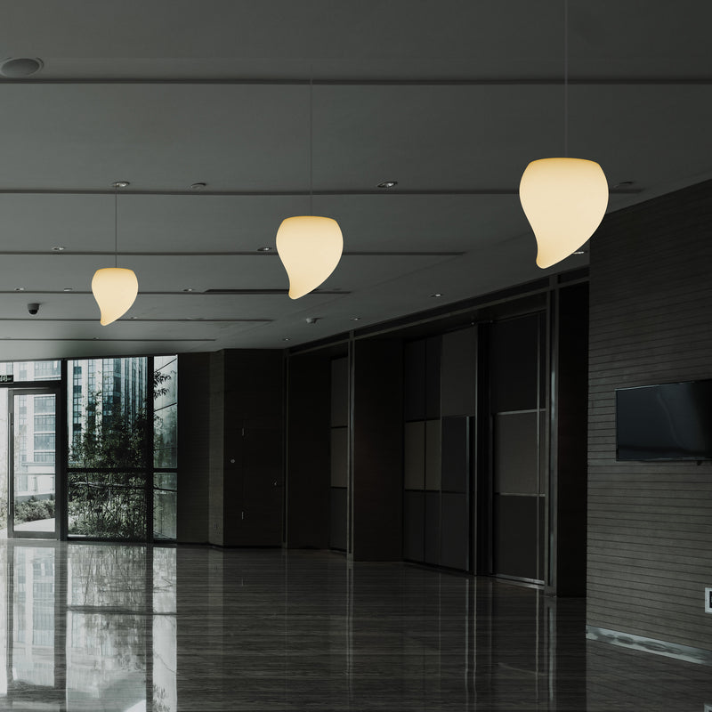 Dekorative E27 LED Hängelampe Pendelleuchte, Träne Tropfen Beleuchtung, Licht warmweiß