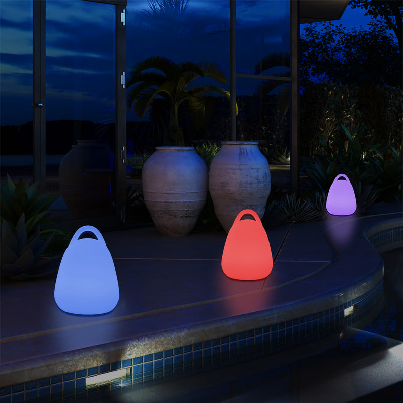 Netzbetriebene Außen Gartenlaterne, dekorative Balkon Terrassen Tischlampe, 5V Leuchte